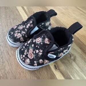 Vans Floral Crib Shoe
